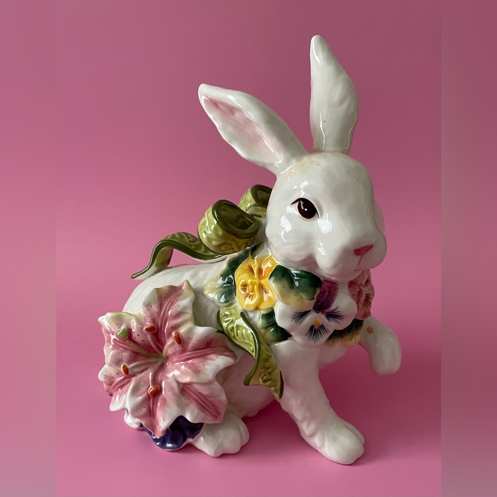 Ceramic “Lily Bunny” Figurine